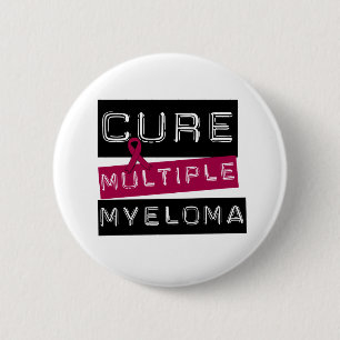 Cure Multiple Myeloma 6 Cm Round Badge