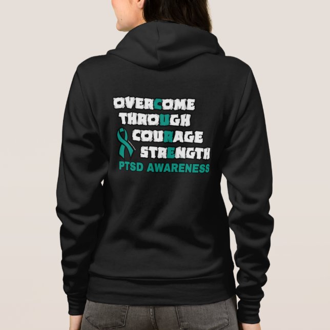 CURE...PTSD HOODIE (Back)