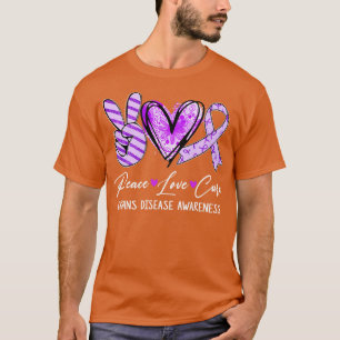 Cure Purple Ribbon Crohns Disease Awareness T-Shirt