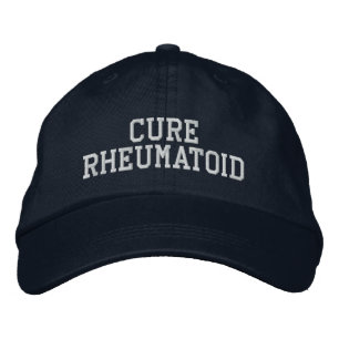 "Cure Rheumatoid" - Embroidered Hat