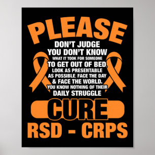 Cure Rsd Crps Support Rsd Crps Awareness  Poster