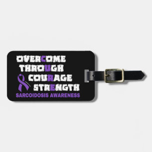 CURE...Sarcoidosis Luggage Tag