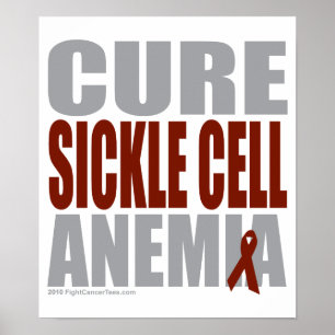 Cure Sickle Cell Anaemia Poster