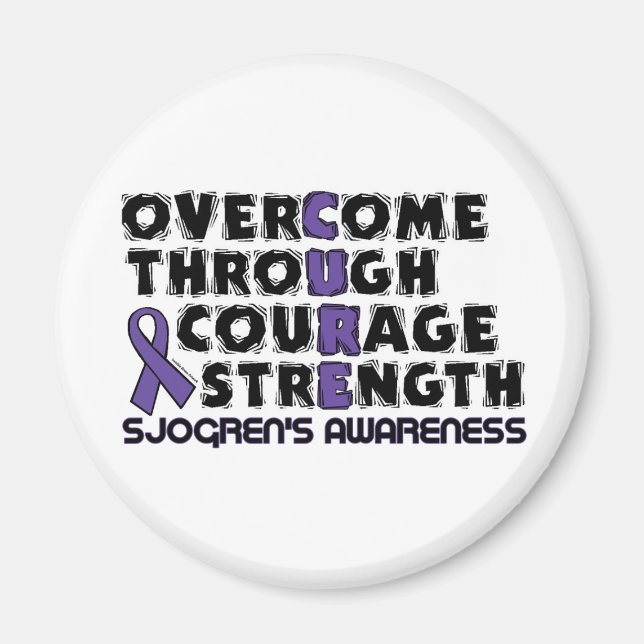 CURE...Sjogren's Magnet (Front)