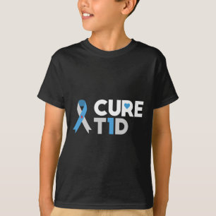 Cure T1d Diabetes Awareness Type 1 Insulin Pancrea T-Shirt