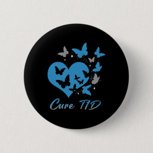 Cure T1D Type One Diabetes Awareness Day Warrior B 6 Cm Round Badge
