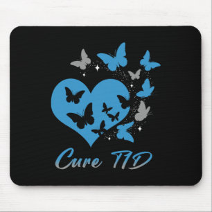 Cure T1D Type One Diabetes Awareness Day Warrior B Mouse Pad