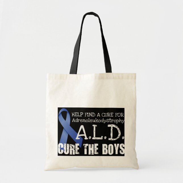 Cure the Boys Tote (Front)