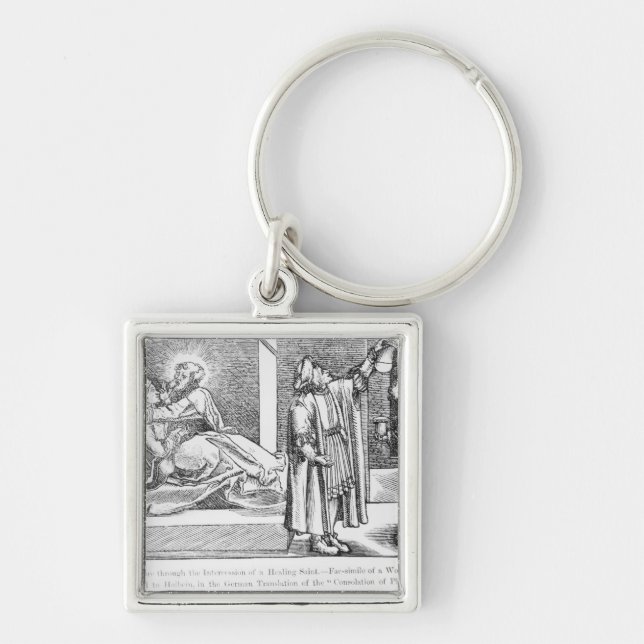 Cure through the Intercession of a Healing Key Ring (Front)