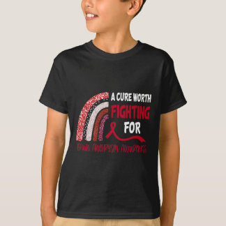 Cure Worth Fighting For Brain Aneurysm Awareness  T-Shirt