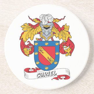 Curiel Family Crest Coaster