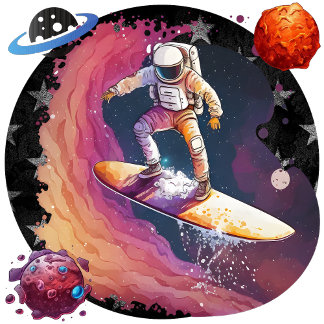 Curiosity and Knowledge Square Wall Clock