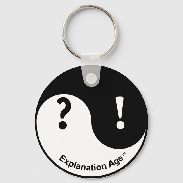 Curiosity & Conviction Keychain (Front)