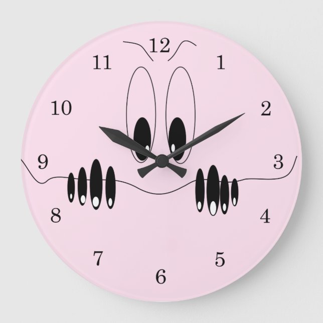 Curiosity Eyes Clock (Front)