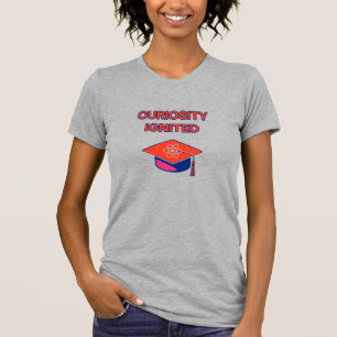 Curiosity Ignited Inspiring Science Exploration T-Shirt