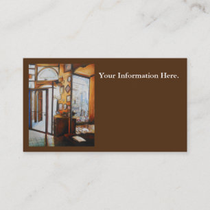 Curiosity is the Tool of the Wise Business Card