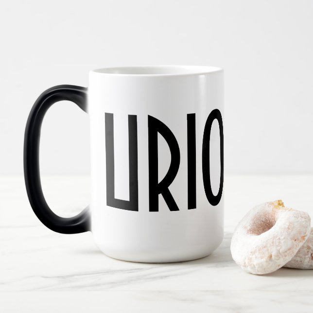 CURIOSITY MAGIC MUG (With Donut)