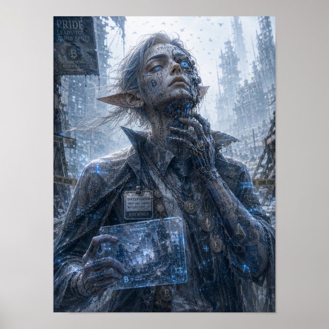 Curiosity / Map Maker / Endless Wasteland Poster (Front)