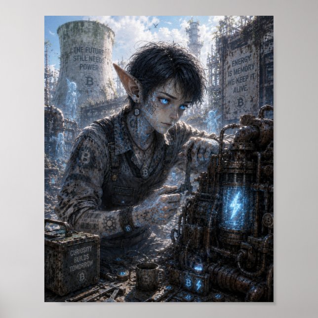 Curiosity / Mechanic / Power Plant Poster (Front)