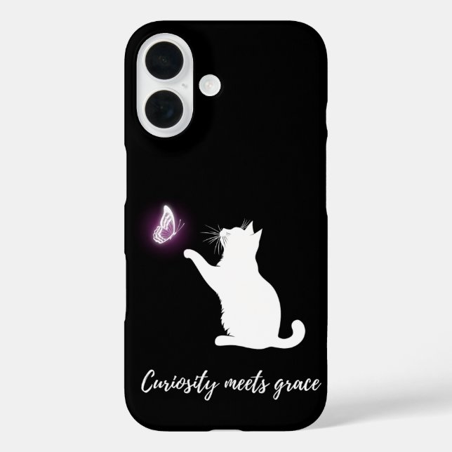 Curiosity meets grace Case-Mate iPhone case (Back)