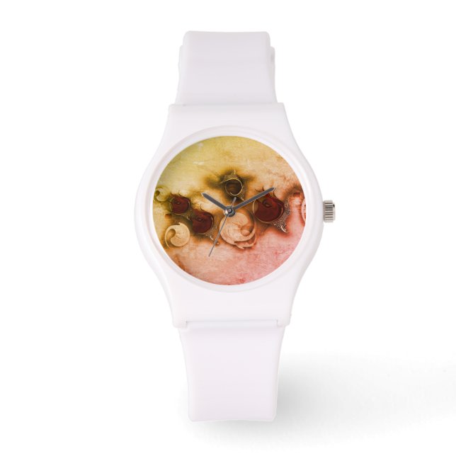 "Curiosity of Passion", Woman's Silicon Watch (Front)