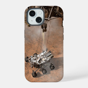 Curiosity Rover Landing On The Martian Surface. iPhone 15 Case