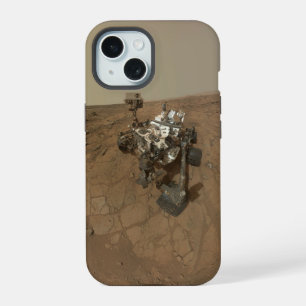 Curiosity Rover On The Surface Of Mars. iPhone 15 Case