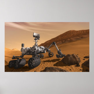 Curiosity: The Next Mars Rover Poster