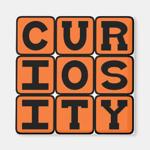 Curiosity, What Killed The Cat Magnet