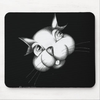 Curious as a cat mouse pad