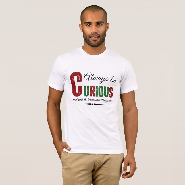 Curious B T-Shirt (Front Full)