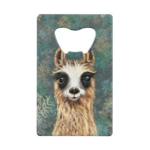 Curious Baby Llama - Cute