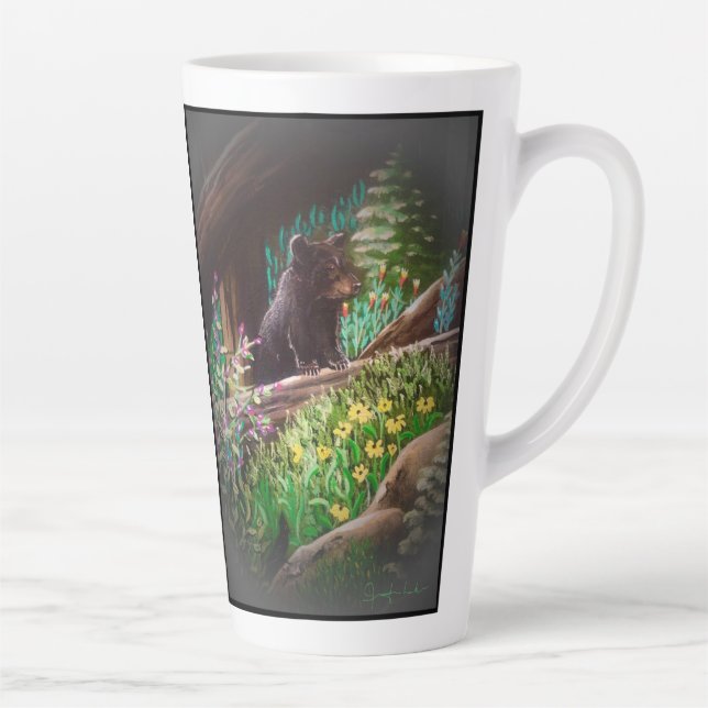 Curious BearLatte Cup (Right)