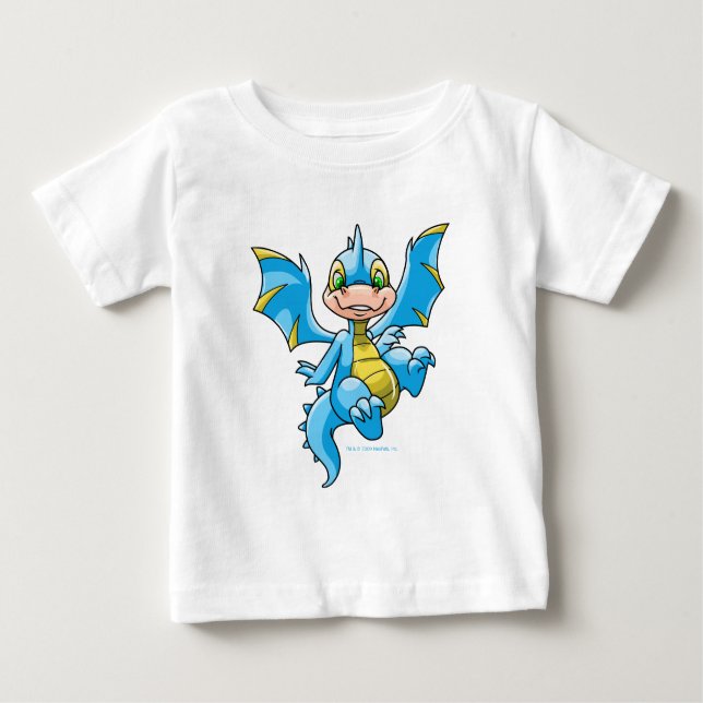 Curious blue Scorchio Baby T-Shirt (Front)