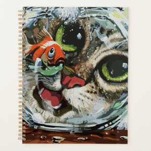 Curious Cat & Cautious Goldfish Planner