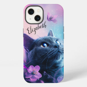 Curious cat iPhone 13 case