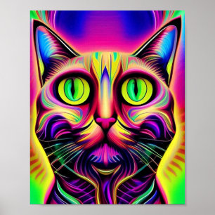 curious cat poster