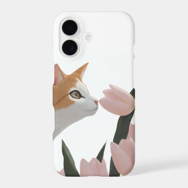 Curious Cat Spring Floral (Back)