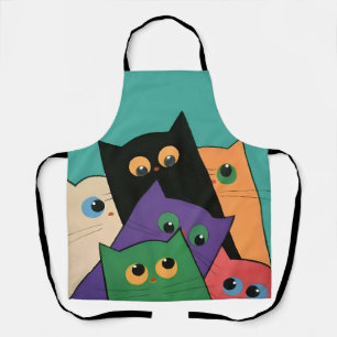 Curious Cats Apron