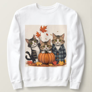 Curious cats - Cosy Autumn Sweatshirt