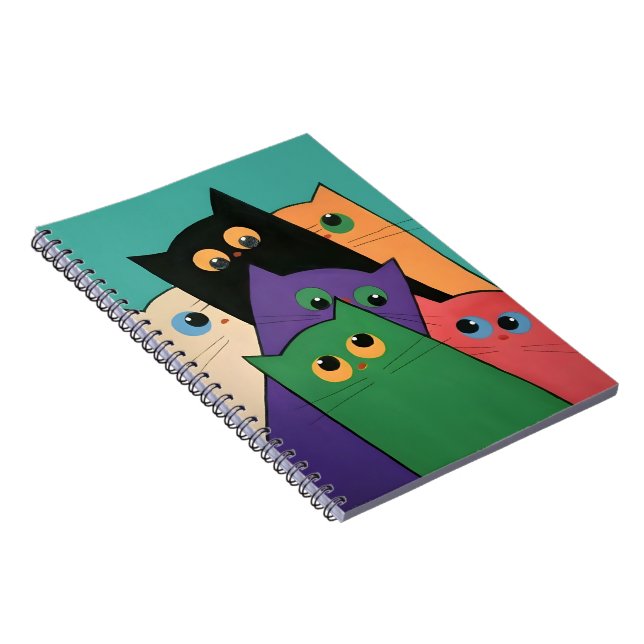 Curious Cats Notebook (Right Side)