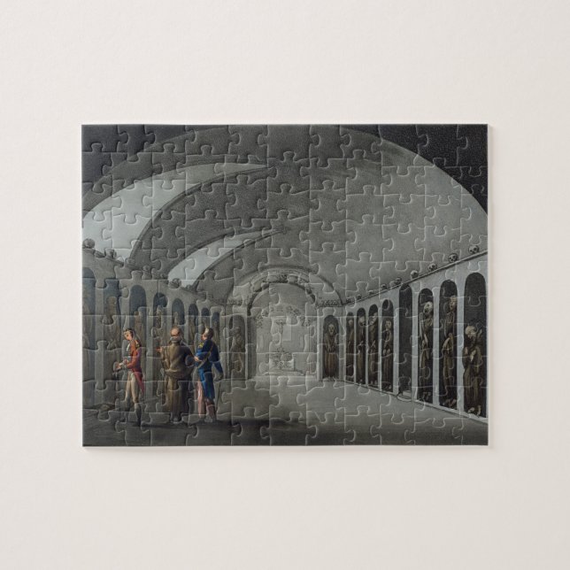 Curious Cemetery under the Capuchin Monastery, nea Jigsaw Puzzle (Horizontal)