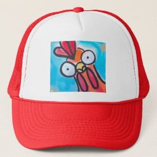 Curious Chicken Trucker Hat