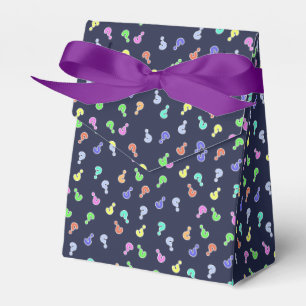 Curious? Colourful Question Marks Gift Favour Box