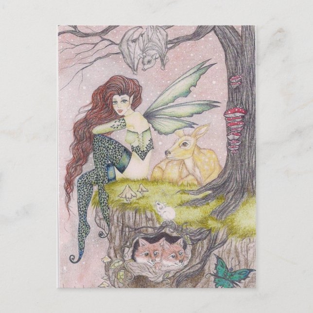 curious creatures postcard (Front)