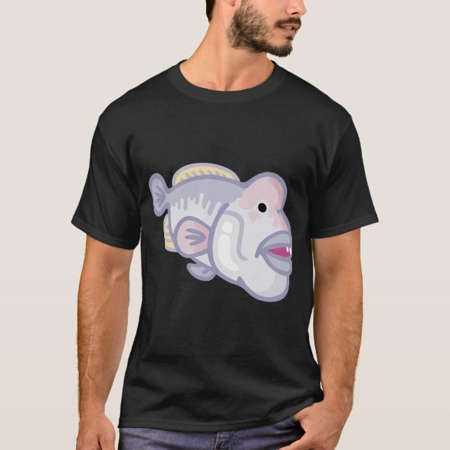 Curious Creatures - Wrasse Fish T-Shirt (Front)