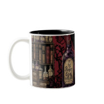 Curious Elixirs & Raven Gothic Coffee Mug 11 oz