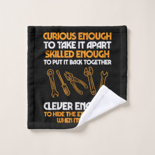Curious Enough To Take It Apart Car Auto Garage Me Wash Cloth
