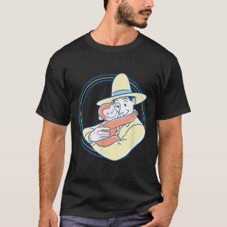 Curious George The Man with the Yellow Hat Hug  T-Shirt