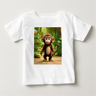  Curious George: The Tiny Traveller Baby T-Shirt